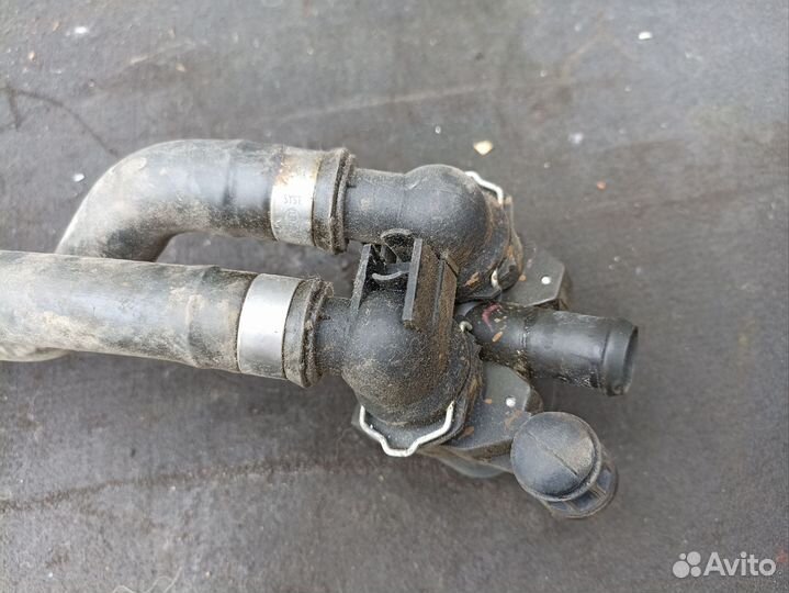 Кран печки Mercedes w210 дорестайл