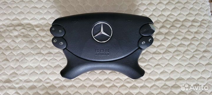 Подушка безопасности в руль w209 w211E-class