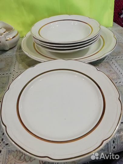 Столовый сервиз СССР зик