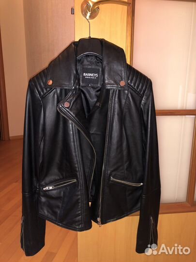 Кожаная байкерская куртка Barney’s Original