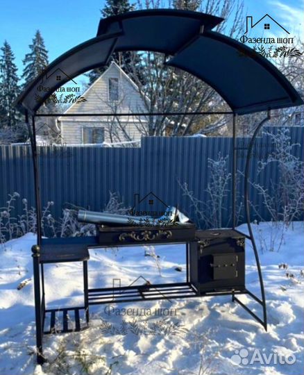 Мангал угловой