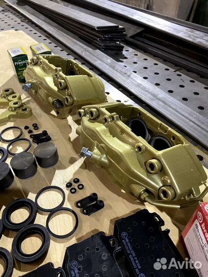 Тормоза Brembo 4pot Lancer