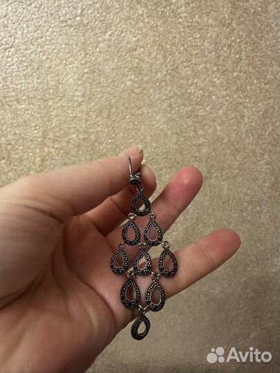 Серебряные серьги