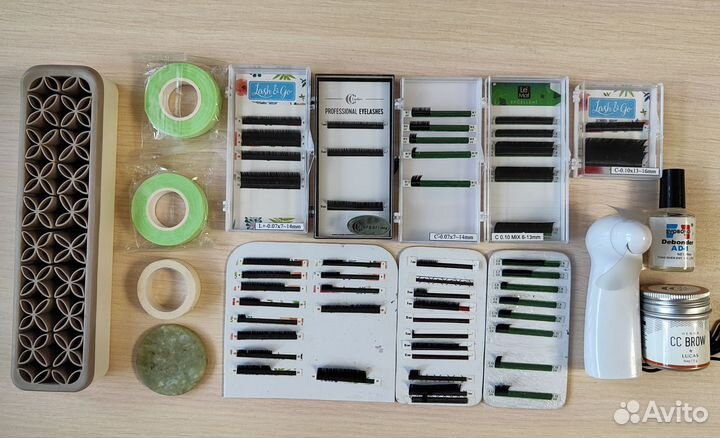 Материалы для наращивания ресниц