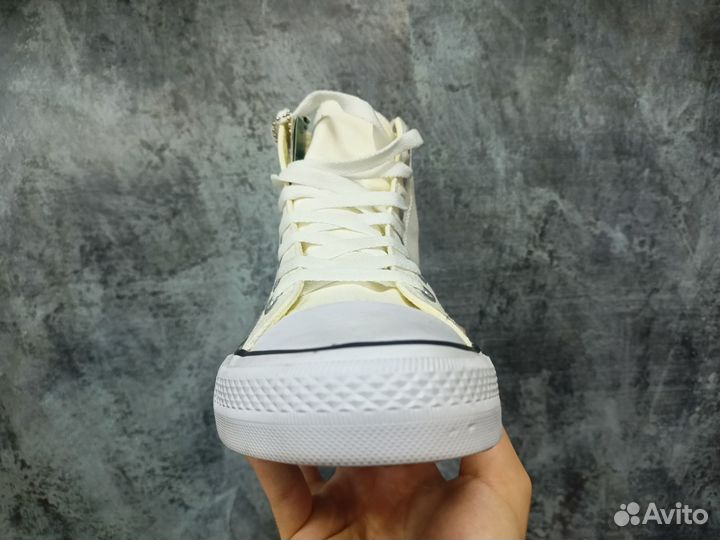 Кеды Converse white high