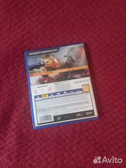 Диск PS4 Need for speed payback