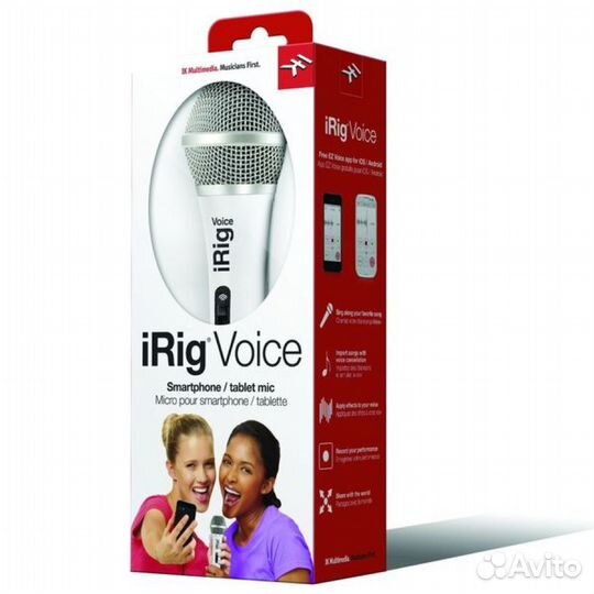 Микрофон IK Multimedia iRig-Voice-White