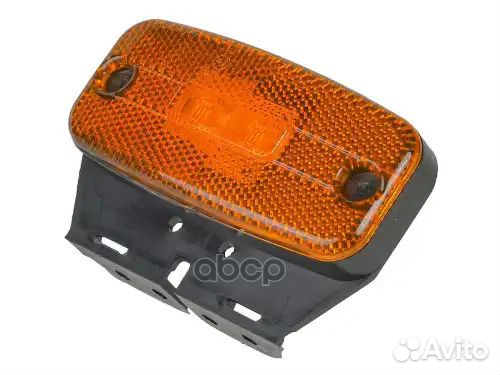 Фонарь габаритный LED, 1.3W, желтый прямоугольный