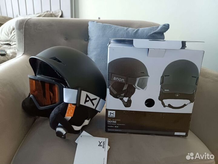 Горнолыжный шлем детский anon Define размер L/XL