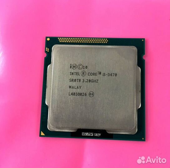 Процесор 4ядра Intel Core i5 3470 LGA 1155 3,60Ghz