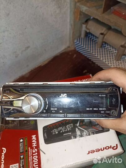 Магнитола 1 din jvc