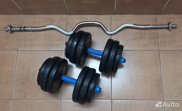 Гантели Разборные по 12 кг каждая