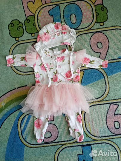 Комбинезон для девочки 68