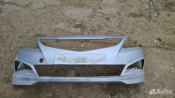 Бампер передний hyundai solaris