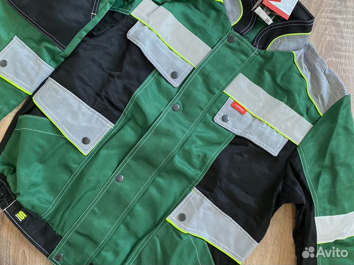 Костюмы рабочие Polinom green. Спецодежда