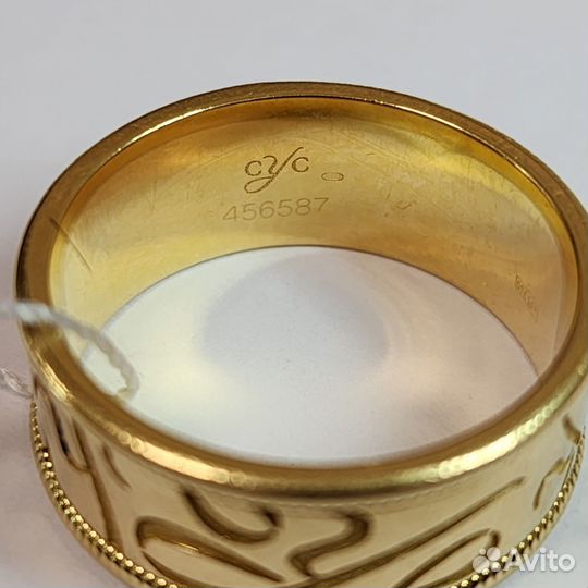 Золотое кольцо Carrera y Carrera 20 (чч448684)