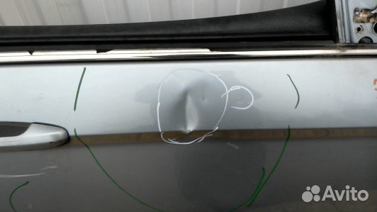 Дверь передняя правая chrysler pacifica 1 (72F06E2