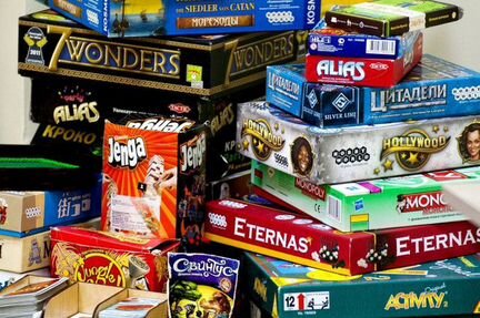 Настольные игры в пленке