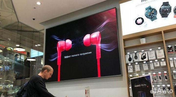 Светодиодный led экран интерьерный