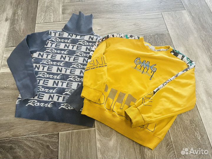 Вещи пакетом на мальчика 134-146