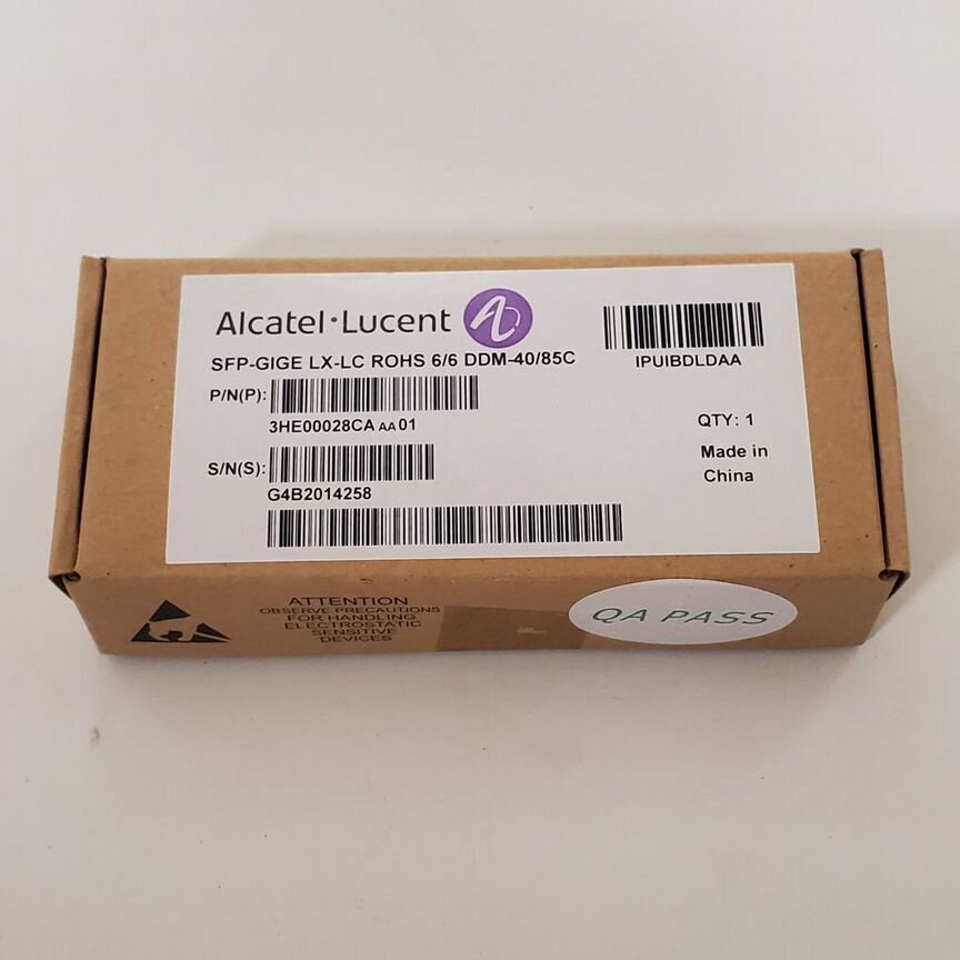 [SFP-GIGE] Sfp Модуль Alcatel Lx-Lc Rohs 6/6 Ddm Sfp-Gige