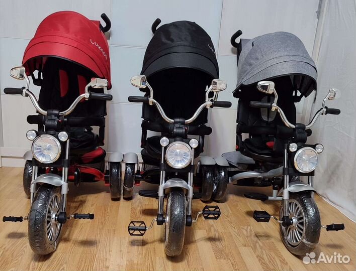 Детские велосипеды Luxmom 5199 с музыкой и фарой