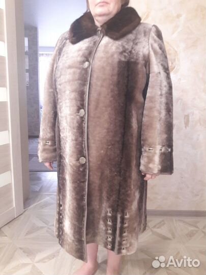 Шуба мутоновая