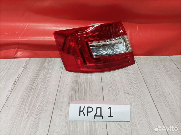 Фонарь левый Skoda Octavia 3 А7 2013