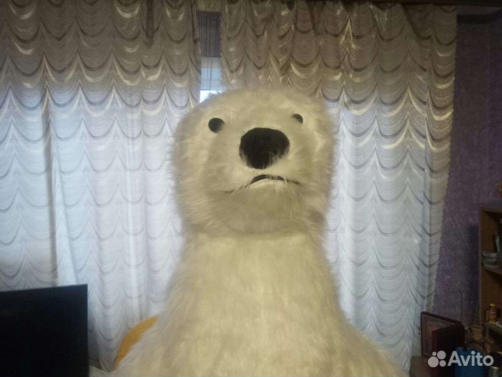 Белый мишка костюм