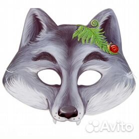 Немного процесса, с частичным пояснением, создания маски волка (фурсьюта) | Пикабу