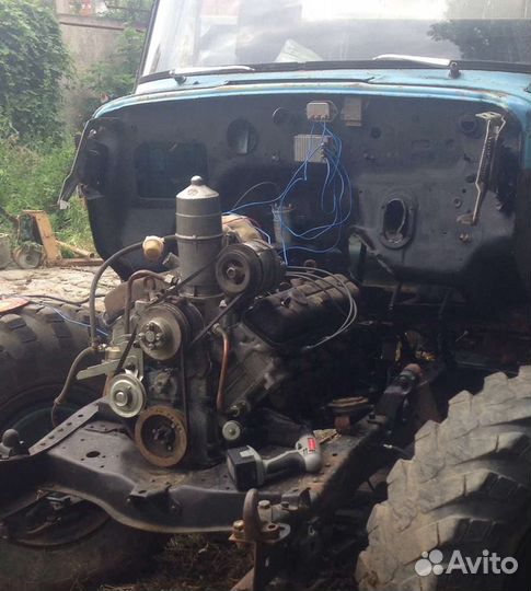 Двигатель газ 53