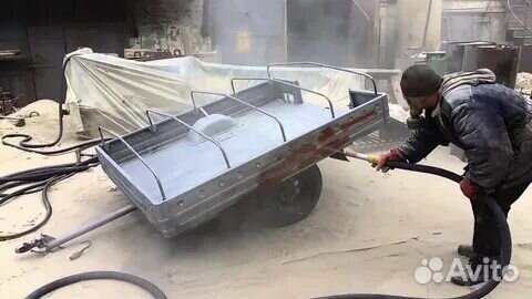 Пескоструйная очистка