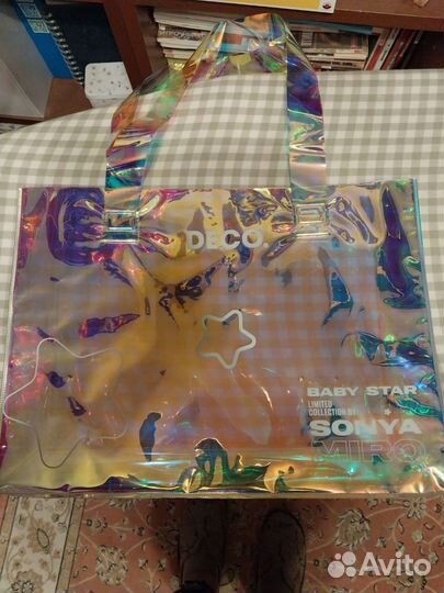 Сумка-шопер прозрачная