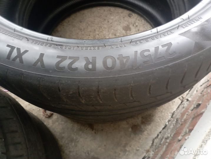 Continental ContiPremiumContact 6 275/40 R22 110Y