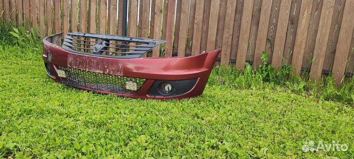 Бампер передний renault logan 1 фаза 2