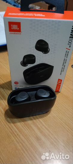 Беспроводные наушники jbl wave 100tws