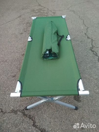 Раскладушка для рыбалки и отдыха новые
