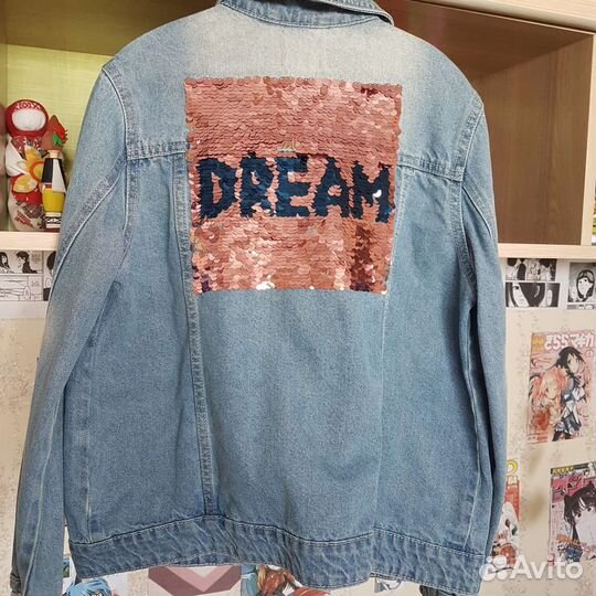 Джинсовая куртка на девочку