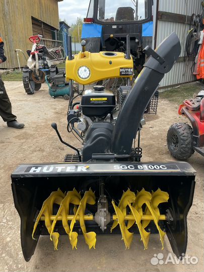 Снегоуборочная машина huter 8100