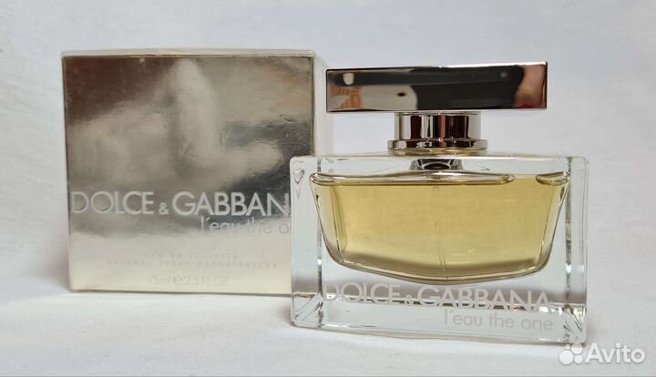 Туалетная вода Dolce gabbana leau the one 75 ml