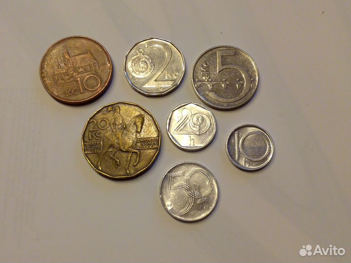 Набор монет Чехии