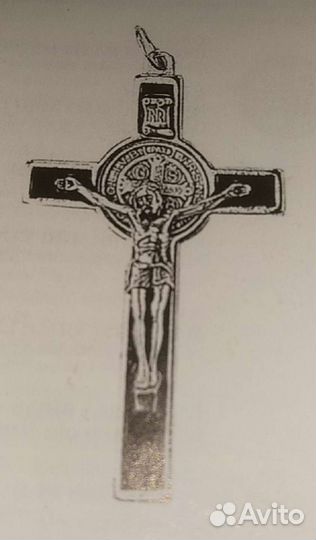 Крест-медальон св.Бенедикта