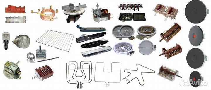 Запчасти для плиты и духовки