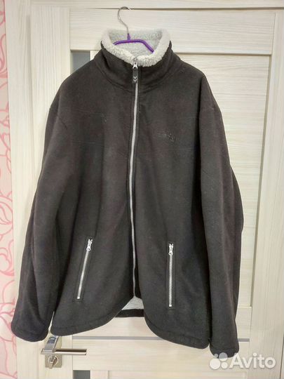 Куртка на меху(весна, осень) большого размера
