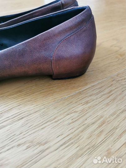 Туфли балетки ecco 38