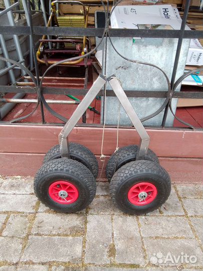 Транцевые колеса двойные