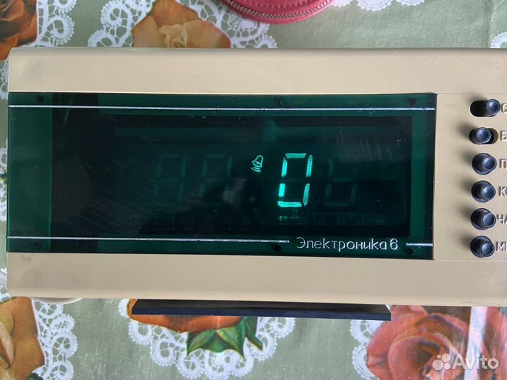 Настольные часы Электроника 6 СССР
