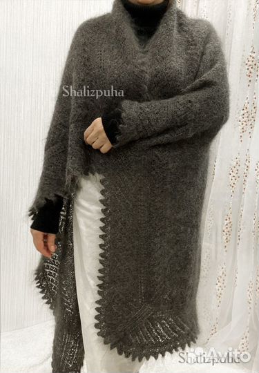 Пуховый платок, шаль, 244