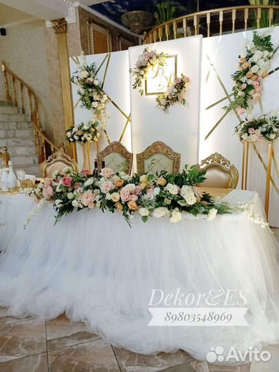 Свадебное оформление
