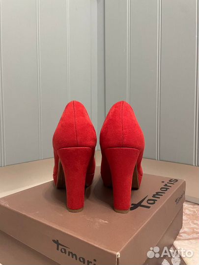 Туфли женские 36 размер красные